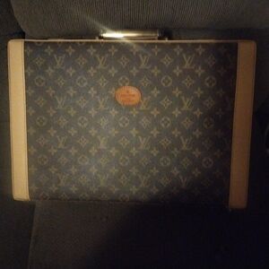 Louis Vuitton Monogram Canvas Document Holder in Brown and Tan